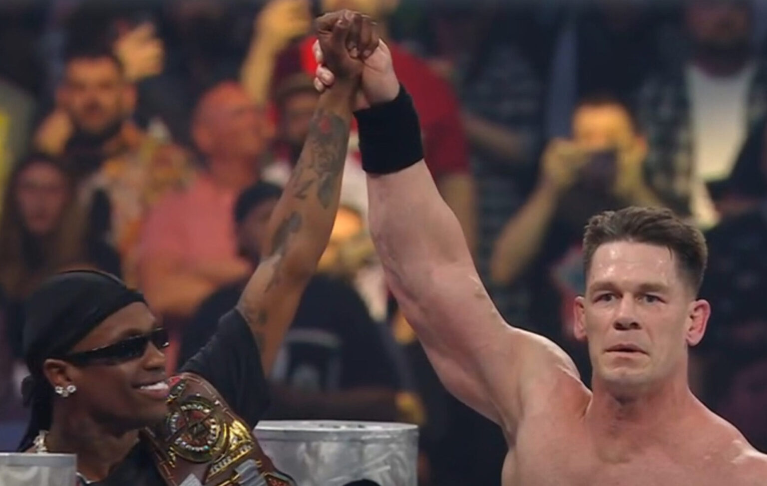 WWE Wants Travis Scott & John Cena To Have A Tag Team Match, Here Are Their Proposed Opponents