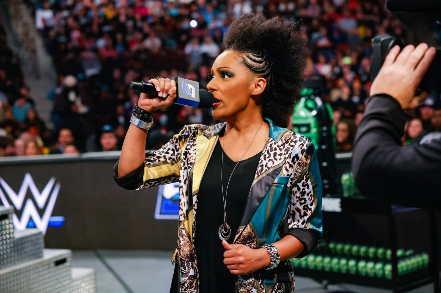 Alicia Taylor’s Wild Road From Death Metal Drummer to WWE’s Voice of RAW