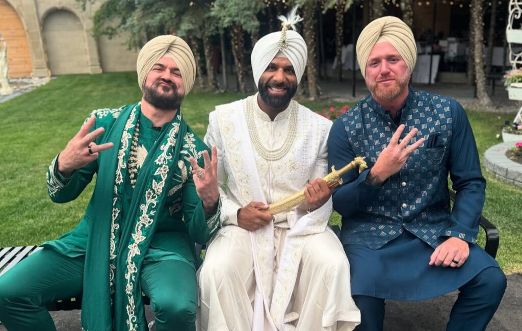 3MB Ride Again: McIntyre and Slater Reunite for Raj Dhesi’s Wedding