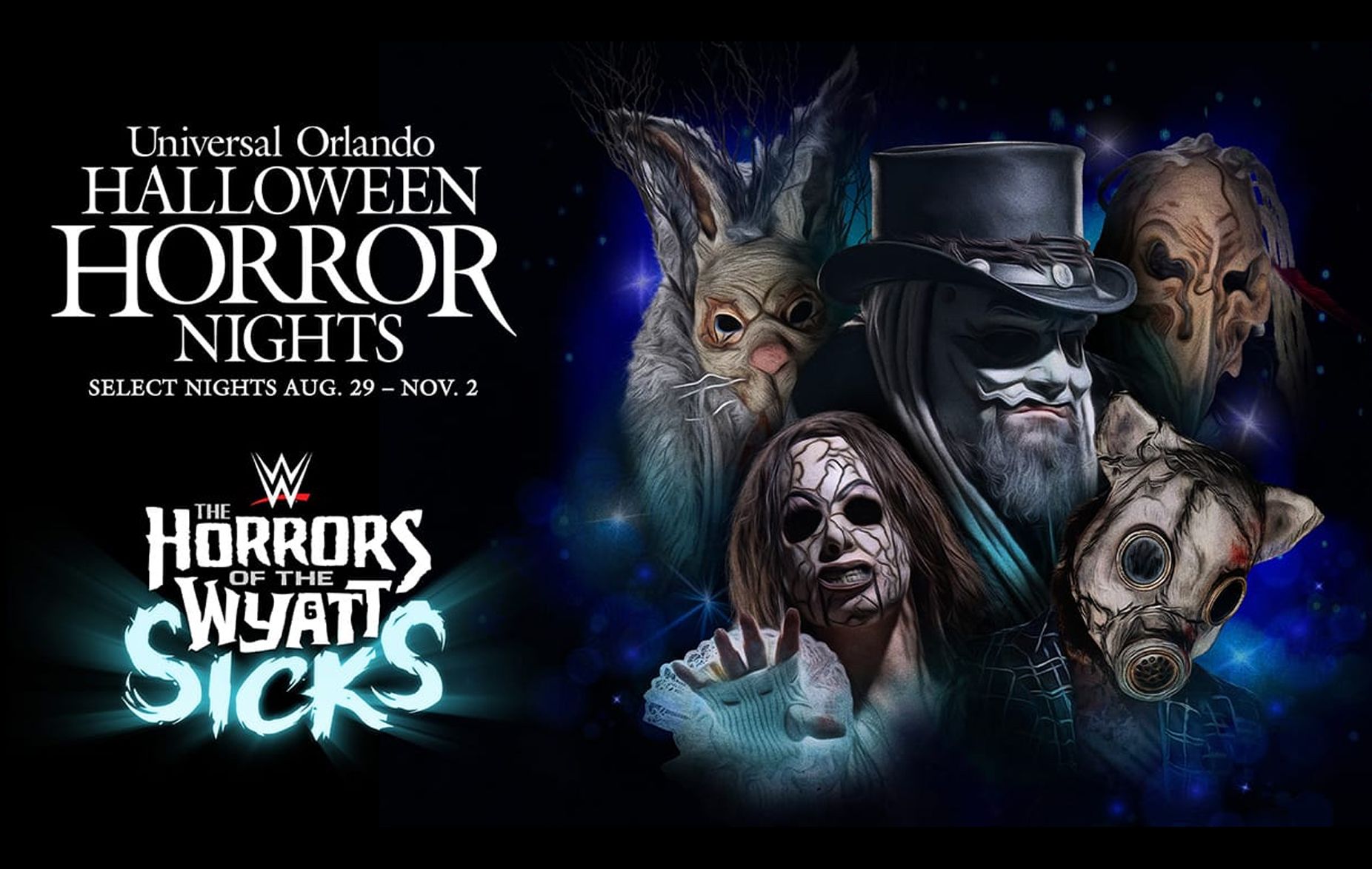 WWE’s Wyatt Sicks Haunt Universal’s Halloween Horror Nights 2025