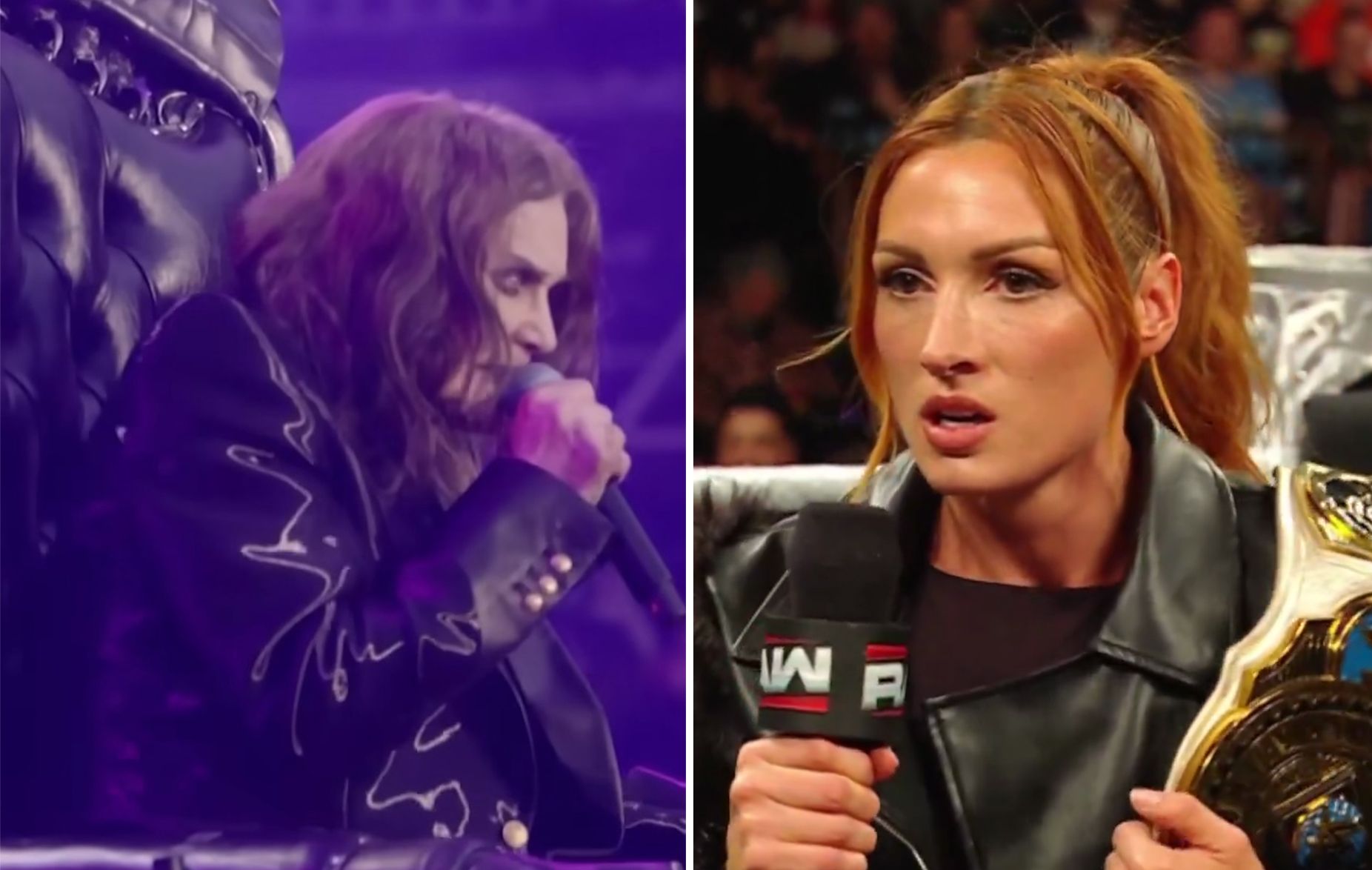 Did Becky Lynch’s Ozzy Osbourne Burn on WWE RAW Cross The Line?