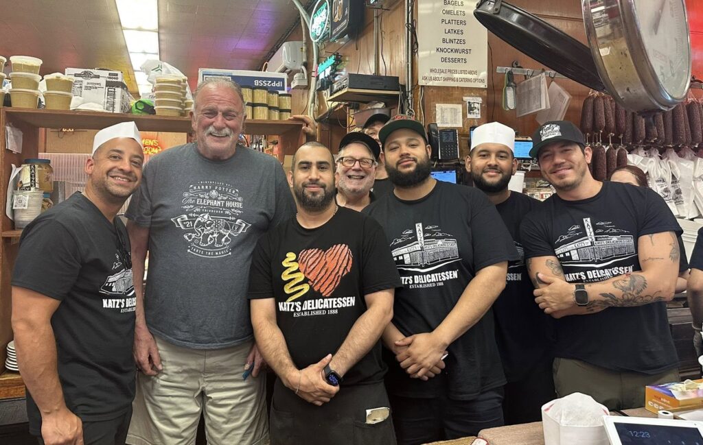 Jake Roberts Visits Iconic NYC Deli And The Staff Are Huge Fans