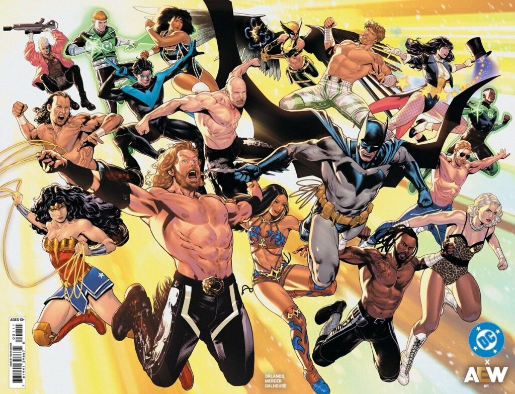 AEW and DC Comics Announce Epic Justice League Crossover Event