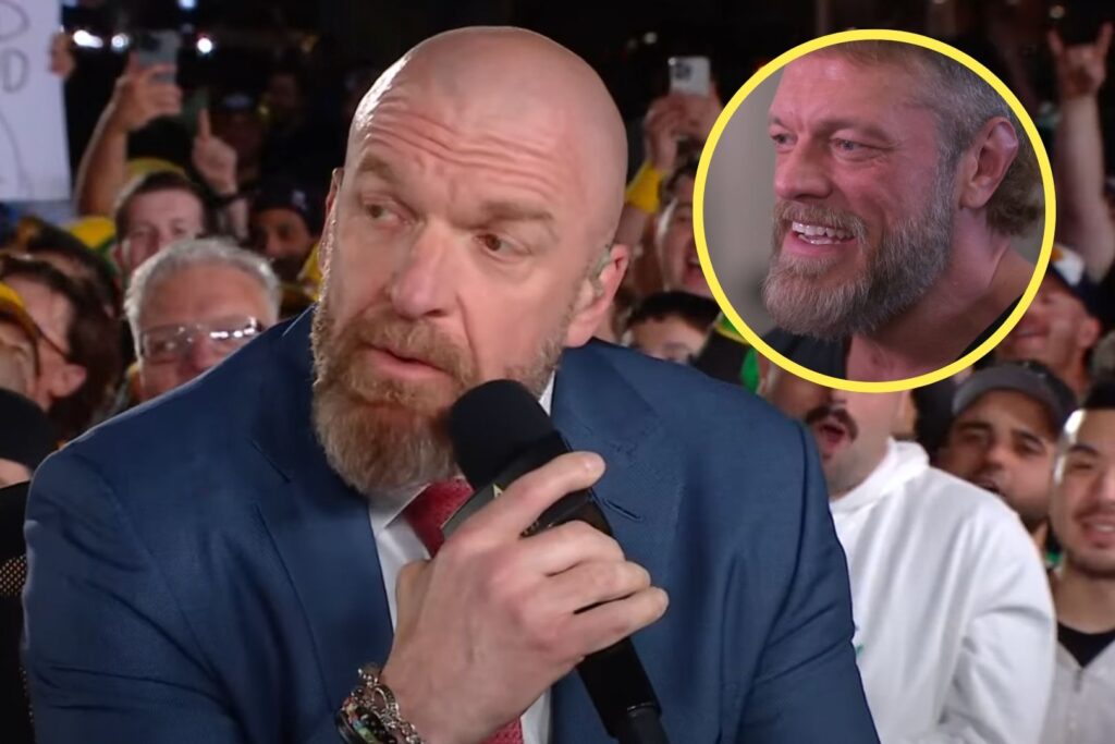 WWE Crowd Chants ‘We Want Edge’ and Sings ‘Metalingus’ at Triple H