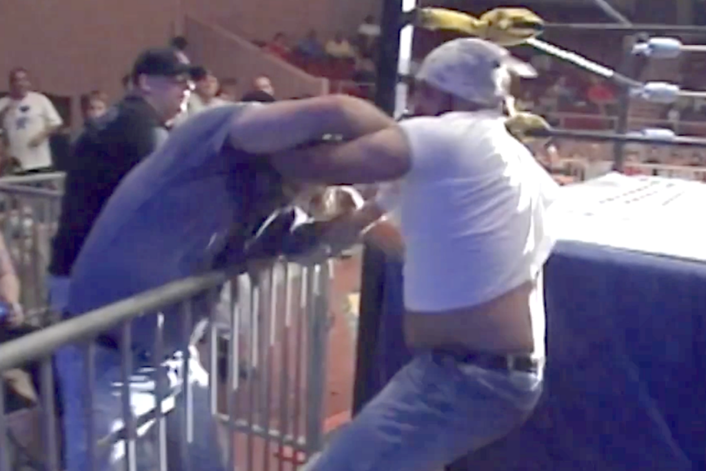 When Wrestlers Fight Fans