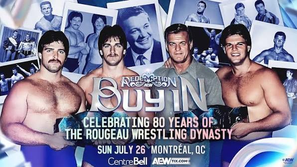 AEW Will Honor 80 Years of the Rougeau Wrestling Dynasty at Redemption in Montreal