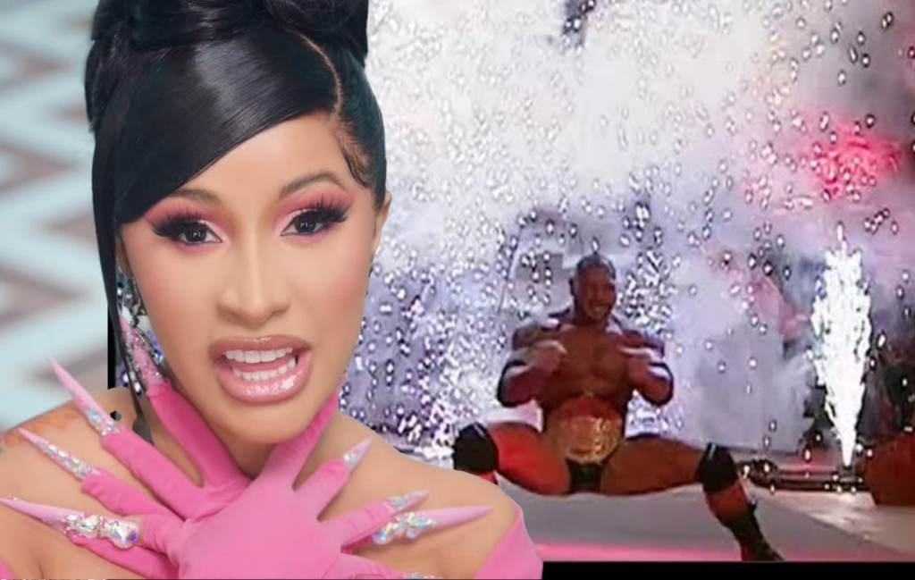Cardi B Says Her Concert Entrance Was Inspired By Batista