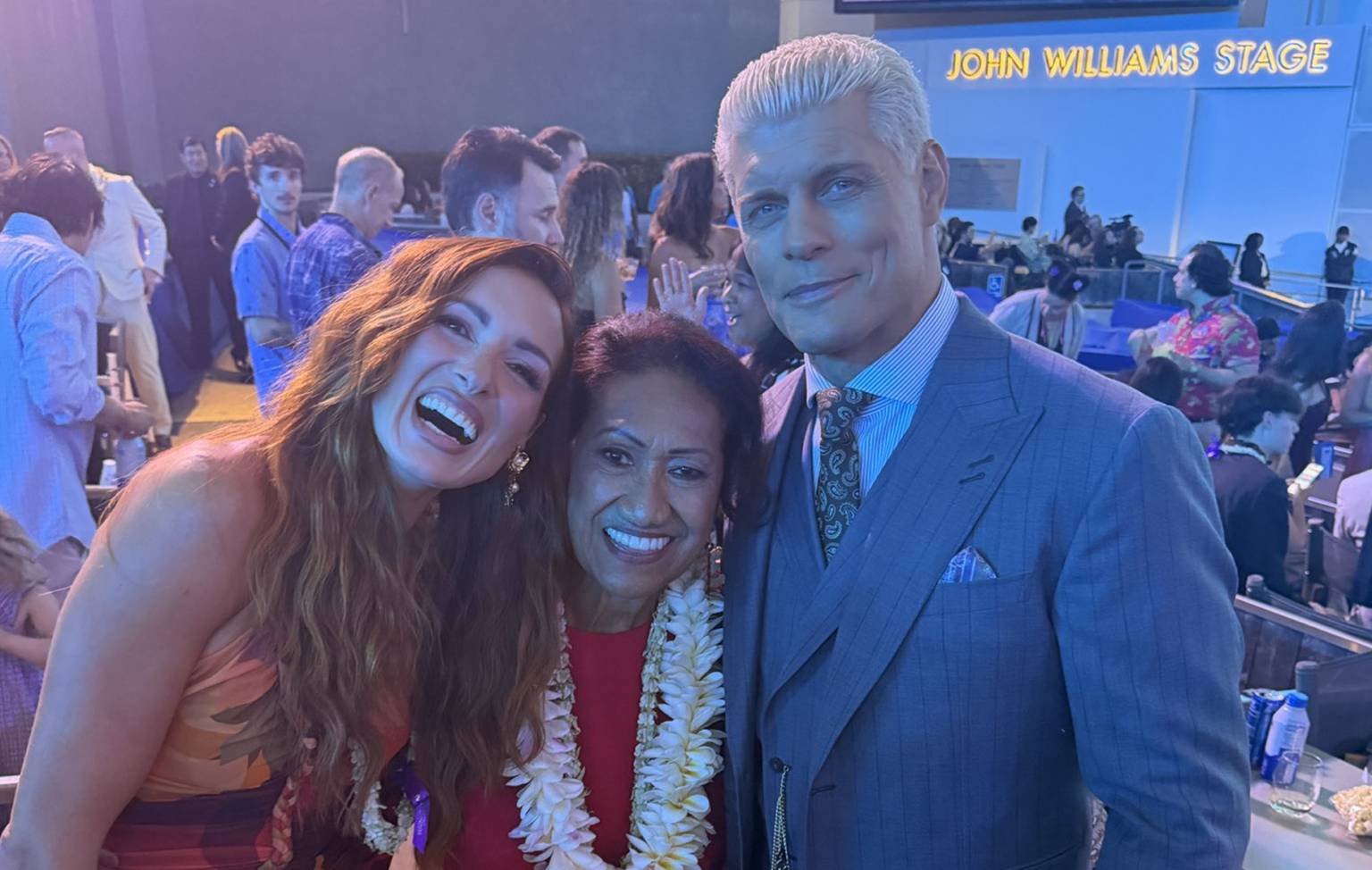 Seth Rollins, Becky Lynch, and Cody Rhodes Turn Out for The Rock’s Moana Premiere