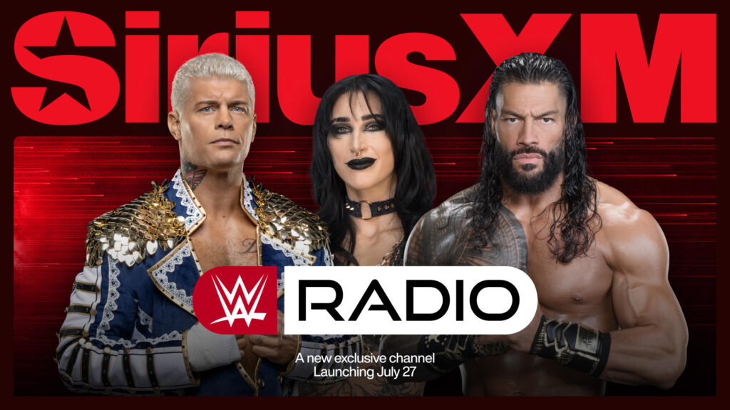 WWE Launches Its Own 24/7 Channel on SiriusXM Today