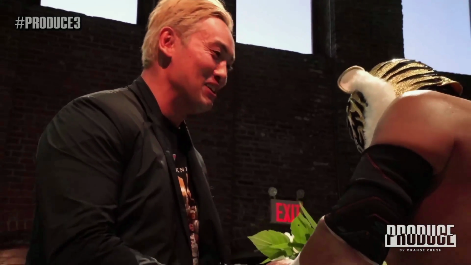 Kazuchika Okada Surprised Tiger Mask With Flowers in What Was Probably His Last Match Ever at PRODUCE: VOL 3