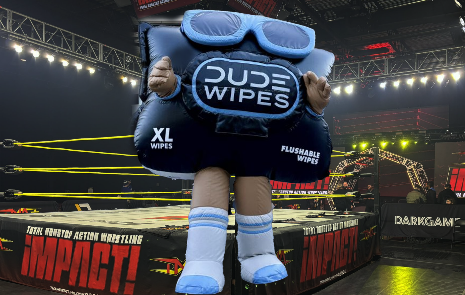 TNA Announces a Partnership With Dude Wipes, Complete With Its Own Mascot Storyline