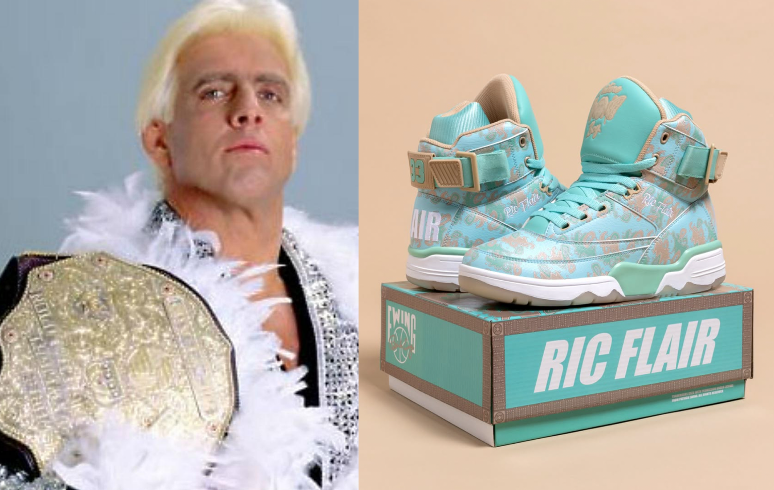 Ric Flair’s New Ewing Athletics Sneaker Drops September 5th