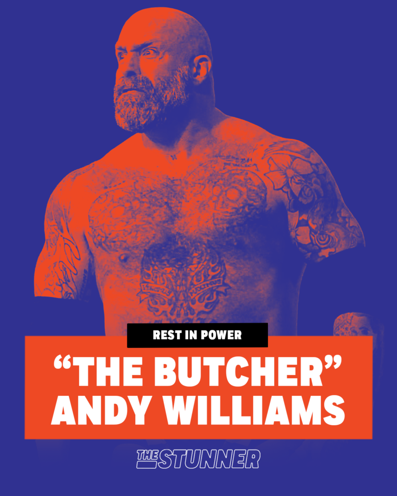Andy “The Butcher” Williams, AEW Star and Every Time I Die Guitarist, Dies at 48