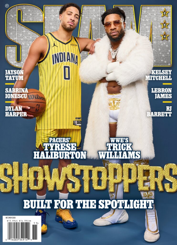 Trick Williams Lands the Cover of SLAM Magazine Next to NBA Star Tyrese Haliburton